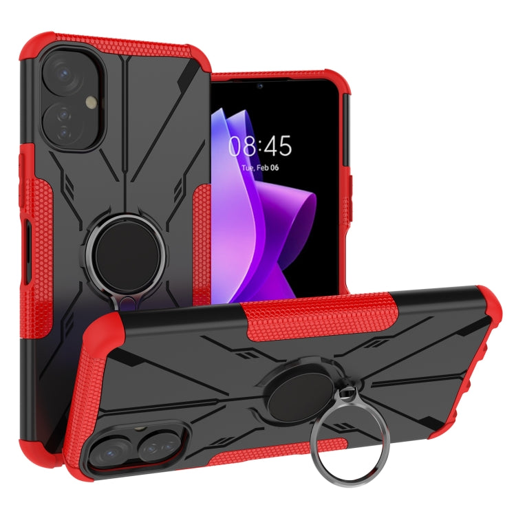 Armor Bear Custodia antiurto per PC + TPU con anello, For Infinix Note 12 G96, For Tecno Spark 9T, For Motorola Moto G62 5G, For iPhone 14 Plus