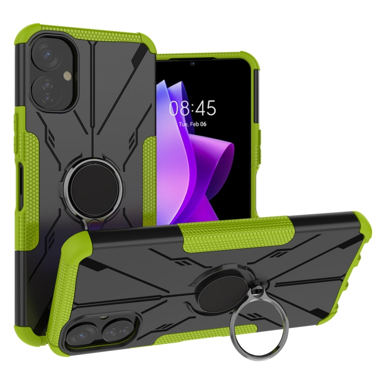 Armor Bear Custodia antiurto per PC + TPU con anello, For Infinix Note 12 G96, For Tecno Spark 9T, For Motorola Moto G62 5G, For iPhone 14 Plus