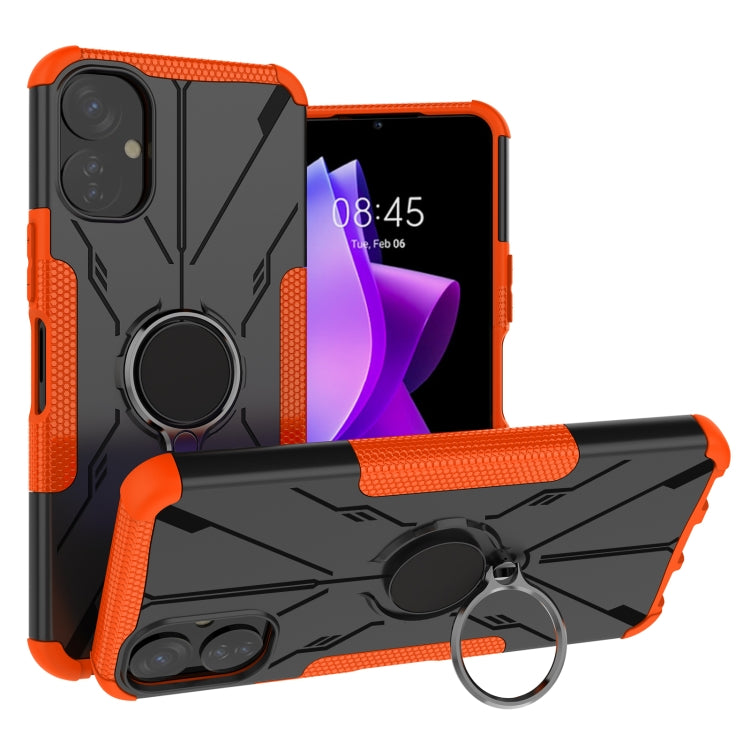 Armor Bear Custodia antiurto per PC + TPU con anello, For Infinix Note 12 G96, For Tecno Spark 9T, For Motorola Moto G62 5G, For iPhone 14 Plus
