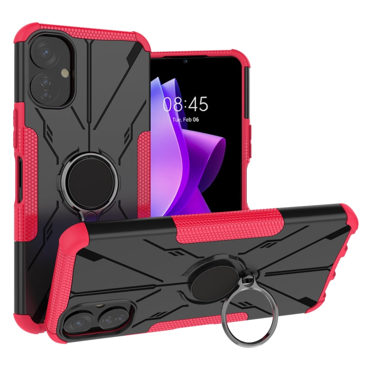 Armor Bear Custodia antiurto per PC + TPU con anello, For Infinix Note 12 G96, For Tecno Spark 9T, For Motorola Moto G62 5G, For iPhone 14 Plus