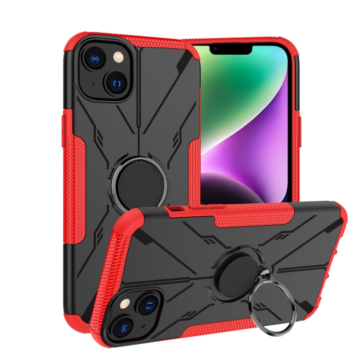 Armor Bear Custodia antiurto per PC + TPU con anello, For Infinix Note 12 G96, For Tecno Spark 9T, For Motorola Moto G62 5G, For iPhone 14 Plus
