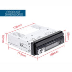 9601 Il lettore MP5 retrattile per auto da 7 pollici supporta la chiamata inversa Bluetooth a mani libere, 9601