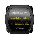 Controller di isolamento intelligente a doppia batteria per auto, yacht, camper, 12V 140A, con relè, with Relay