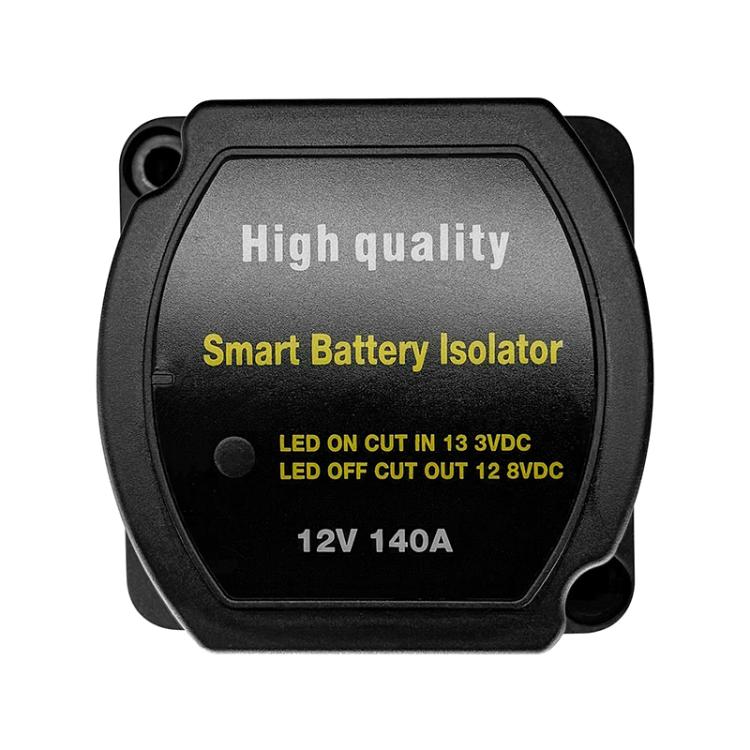 Controller di isolamento intelligente a doppia batteria per auto, yacht, camper, 12V 140A, con relè, with Relay