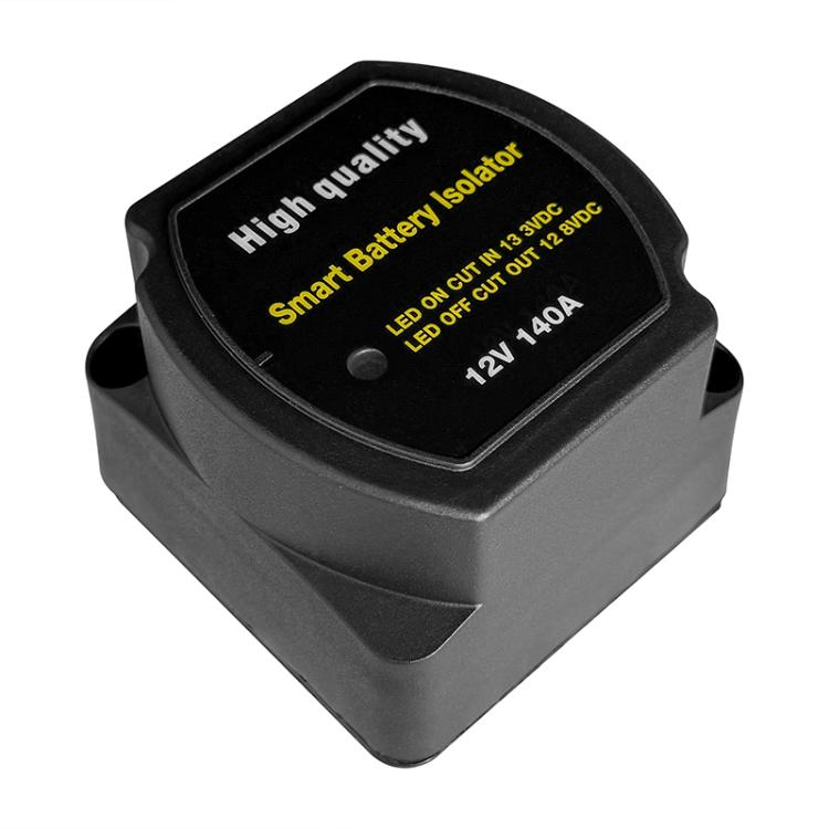 Controller di isolamento intelligente a doppia batteria per auto, yacht, camper, 12V 140A, con relè, with Relay