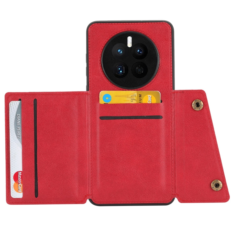 Custodia per telefono magnetica con doppia fibbia, For Huawei Mate 50, For Huawei Mate 50 Pro, For Huawei nova 10, For Huawei nova 10 Pro