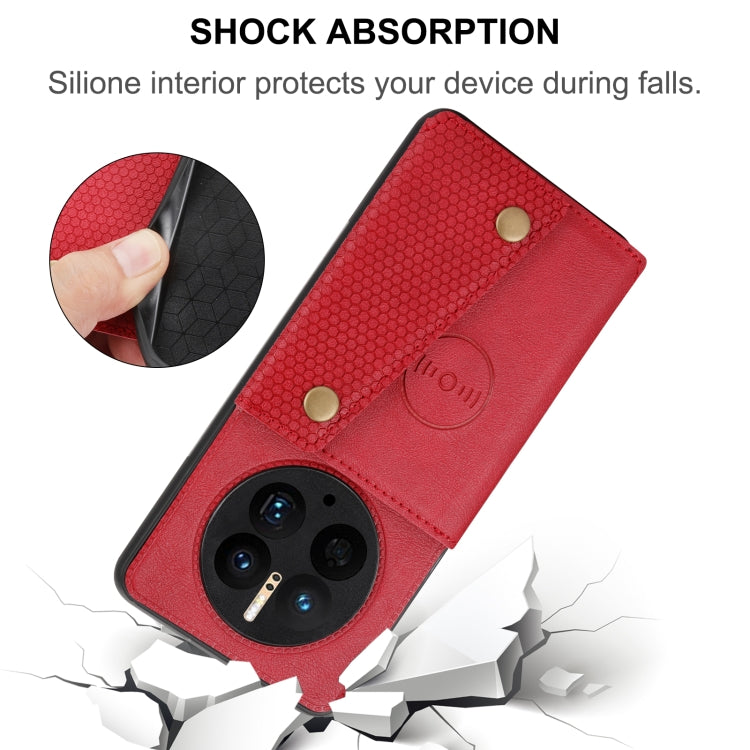 Custodia per telefono magnetica con doppia fibbia, For Huawei Mate 50, For Huawei Mate 50 Pro, For Huawei nova 10, For Huawei nova 10 Pro
