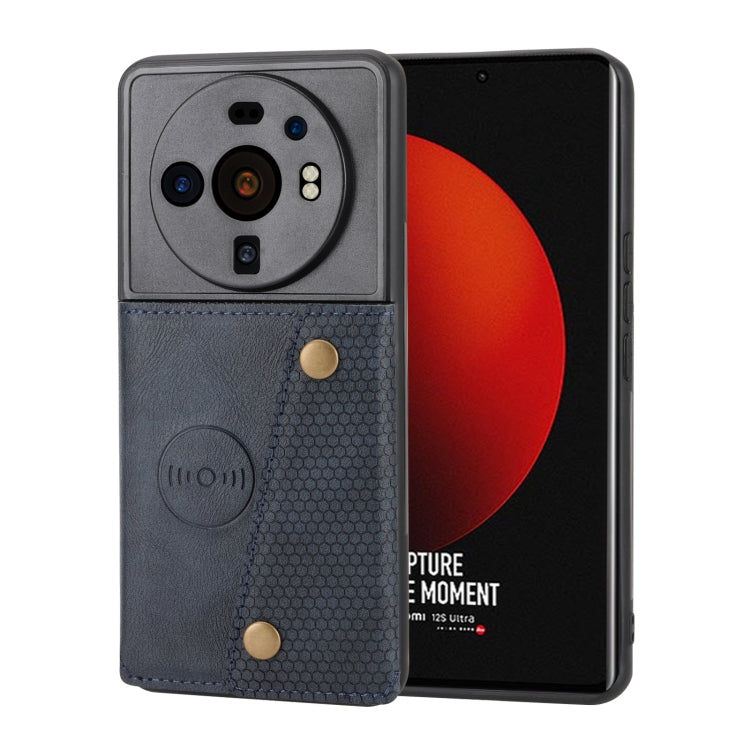 Custodia per telefono magnetica con doppia fibbia, For Xiaomi Redmi K50 Ultra / 12T / 12 Pro, For Xiaomi Poco C40, For Xiaomi 12 Lite, For Xiaomi 12S Ultra