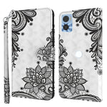 Modello di pittura 3D Custodia per telefono in TPU + PU, For Motorola Moto E22 / Moto E22i, For Realme GT2 Pro