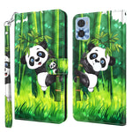 Modello di pittura 3D Custodia per telefono in TPU + PU, For Motorola Moto E22 / Moto E22i, For Realme GT2 Pro
