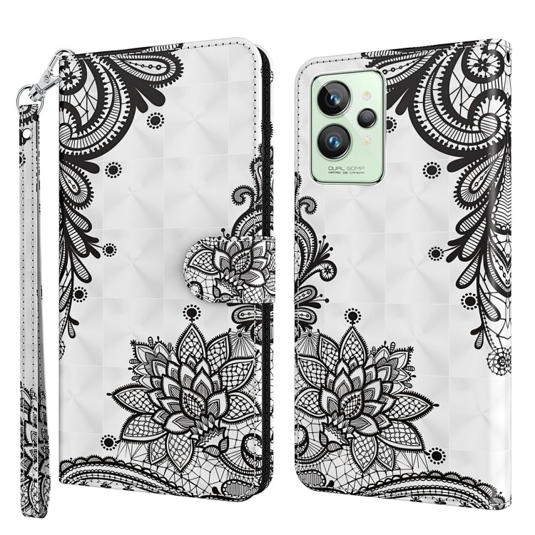 Modello di pittura 3D Custodia per telefono in TPU + PU, For Motorola Moto E22 / Moto E22i, For Realme GT2 Pro