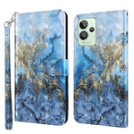 Modello di pittura 3D Custodia per telefono in TPU + PU, For Motorola Moto E22 / Moto E22i, For Realme GT2 Pro