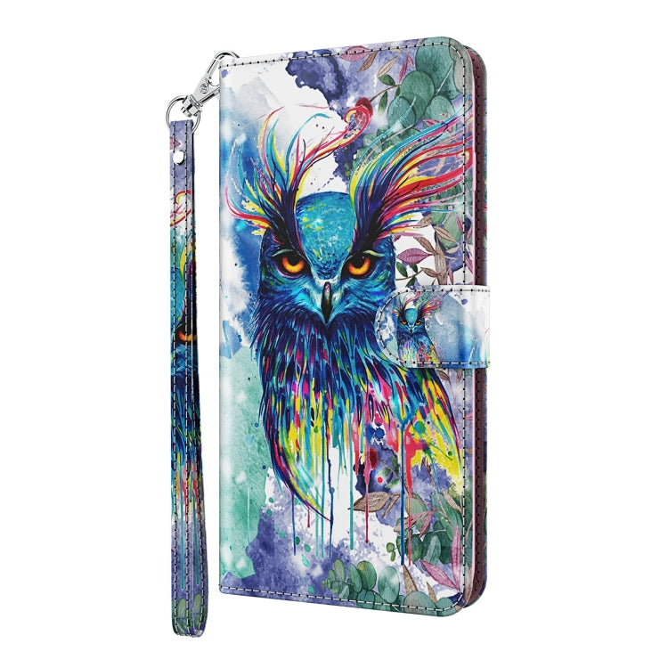 Modello di pittura 3D Custodia per telefono in TPU + PU, For Realme GT2 / GT Neo2 / GT Neo 3T, For Honor 50