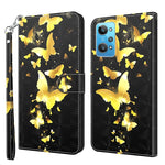Modello di pittura 3D Custodia per telefono in TPU + PU, For Realme GT2 / GT Neo2 / GT Neo 3T, For Honor 50