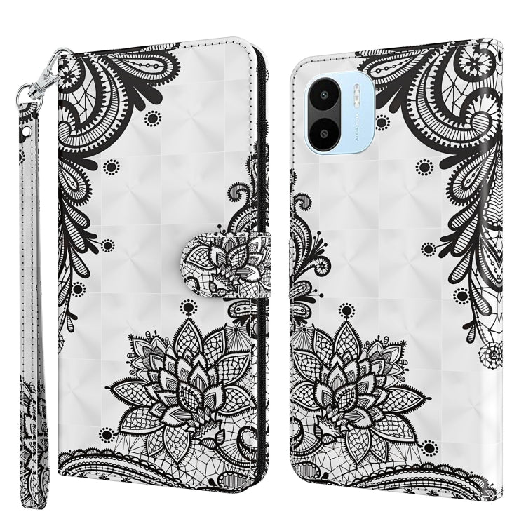 Modello di pittura 3D Custodia per telefono in TPU + PU, For Xiaomi Redmi A1 2022, For Samsung Galaxy A04S / A13 / A13 5G