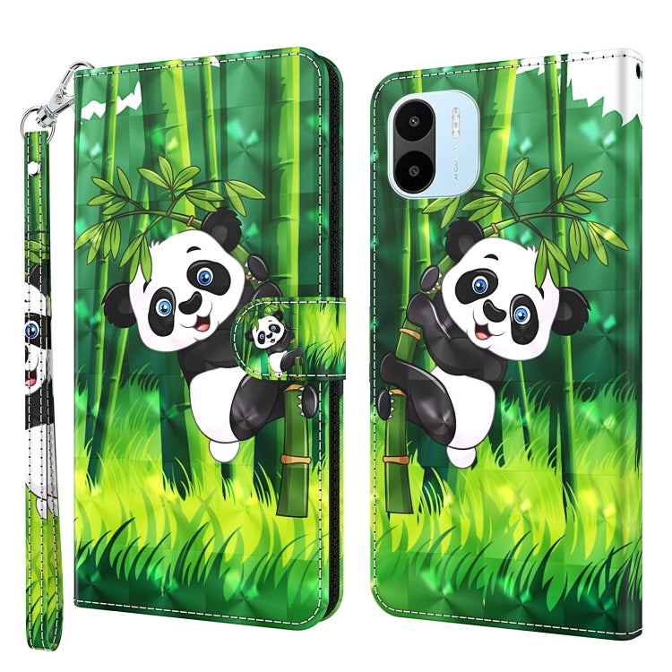 Modello di pittura 3D Custodia per telefono in TPU + PU, For Xiaomi Redmi A1 2022, For Samsung Galaxy A04S / A13 / A13 5G