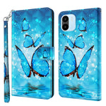 Modello di pittura 3D Custodia per telefono in TPU + PU, For Xiaomi Redmi A1 2022, For Samsung Galaxy A04S / A13 / A13 5G