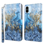 Modello di pittura 3D Custodia per telefono in TPU + PU, For Xiaomi Redmi A1 2022, For Samsung Galaxy A04S / A13 / A13 5G