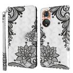 Modello di pittura 3D Custodia per telefono in TPU + PU, For Realme GT2 / GT Neo2 / GT Neo 3T, For Honor 50
