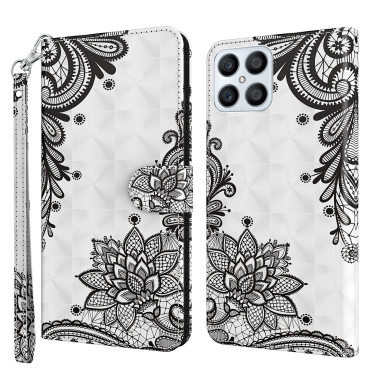 Modello di pittura 3D Custodia per telefono in TPU + PU, For Honor X8 4G, For Samsung Galaxy A23E