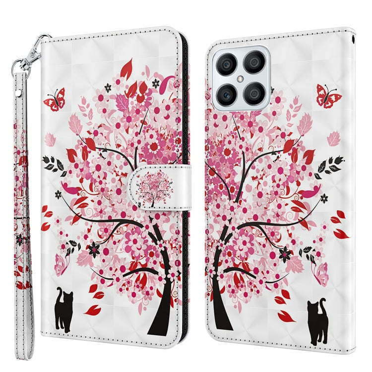 Modello di pittura 3D Custodia per telefono in TPU + PU, For Honor X8 4G, For Samsung Galaxy A23E