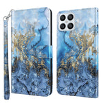 Modello di pittura 3D Custodia per telefono in TPU + PU, For Honor X8 4G, For Samsung Galaxy A23E