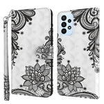 Modello di pittura 3D Custodia per telefono in TPU + PU, For Honor X8 4G, For Samsung Galaxy A23E
