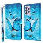 Modello di pittura 3D Custodia per telefono in TPU + PU, For Xiaomi Redmi A1 2022, For Samsung Galaxy A04S / A13 / A13 5G