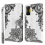 Modello di pittura 3D Custodia per telefono in TPU + PU, For Xiaomi Poco F4, For Xiaomi Poco F4 GT