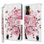 Modello di pittura 3D Custodia per telefono in TPU + PU, For Xiaomi Poco F4, For Xiaomi Poco F4 GT