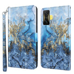 Modello di pittura 3D Custodia per telefono in TPU + PU, For Xiaomi Poco F4, For Xiaomi Poco F4 GT