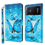 Modello di pittura 3D Custodia per telefono in TPU + PU, For Xiaomi Poco M5, For Xiaomi Poco M5S/Redmi Note 10/Note 10S