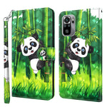 Modello di pittura 3D Custodia per telefono in TPU + PU, For Xiaomi Poco M5, For Xiaomi Poco M5S/Redmi Note 10/Note 10S