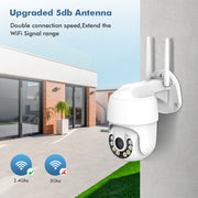 Telecamera di sorveglianza intelligente WiFi wireless QX59 1920 x 1080P HD 2MP, EU Plug, US Plug, UK Plug, AU Plug