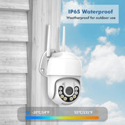 Telecamera di sorveglianza intelligente WiFi wireless QX59 1920 x 1080P HD 2MP, EU Plug, US Plug, UK Plug, AU Plug