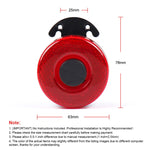Clacson di retromarcia per auto 12-24 V con luce LED, Reversing Hor