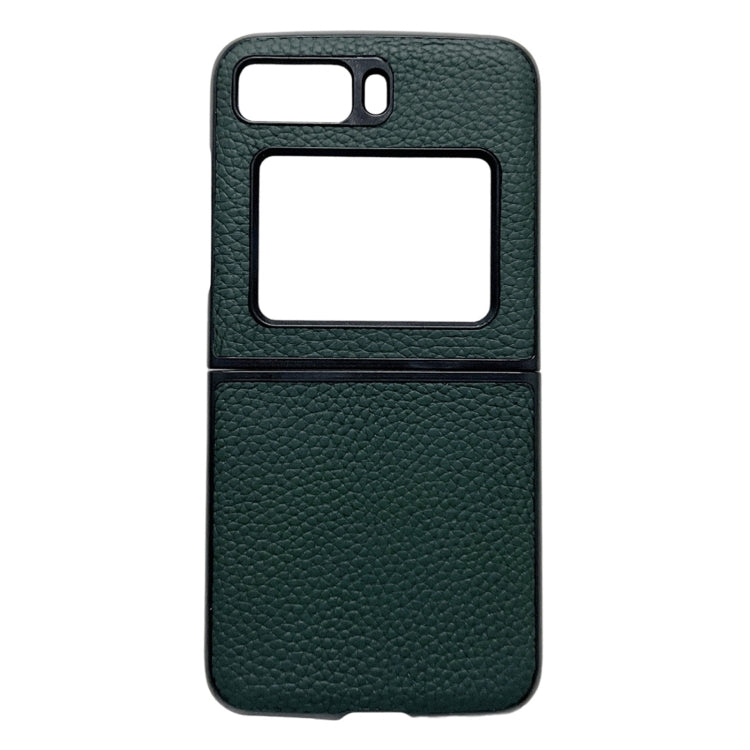 Custodia per telefono in vera pelle Lychee Texture, For Motorola Moto Razr 2022