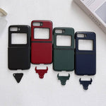 Custodia per telefono in vera pelle Lychee Texture, For Motorola Moto Razr 2022