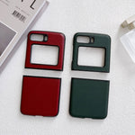 Custodia per telefono in vera pelle Lychee Texture, For Motorola Moto Razr 2022