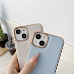 Custodia per telefono in vera pelle galvanica nano serie Waves, For iPhone 14 Pro, For iPhone 14 Pro Max, For iPhone 13 Pro, For iPhone 13 Pro Max, For Samsung Galaxy Z Flip4