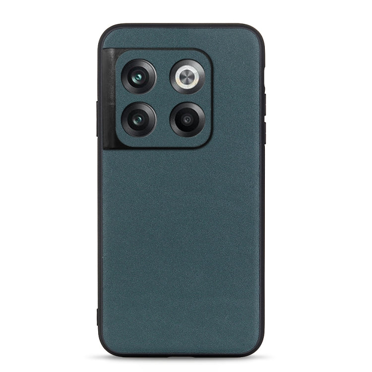 Custodia per telefono in vera pelle con trama in pelle di agnello, For OnePlus Ace Pro / 10T