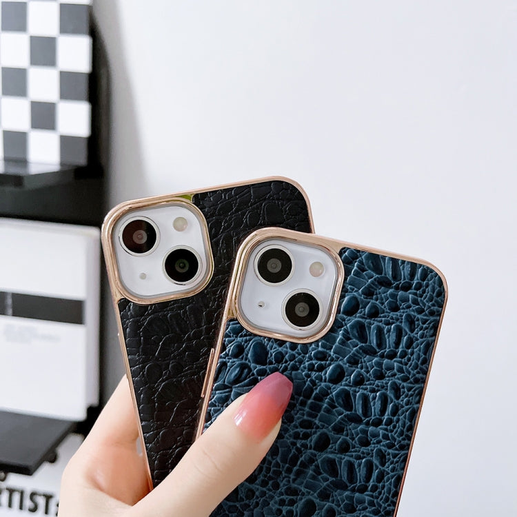 Custodia per telefono in vera pelle galvanica nano serie Sky, For iPhone 14 Pro, For iPhone 14 Pro Max, For iPhone 13 Pro, For iPhone 13 Pro Max, For Samsung Galaxy Z Flip4