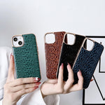 Custodia per telefono in vera pelle galvanica nano serie Sky, For iPhone 14 Pro, For iPhone 14 Pro Max, For iPhone 13 Pro, For iPhone 13 Pro Max, For Samsung Galaxy Z Flip4