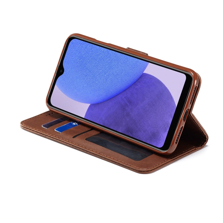 LC.IMEEKE Custodia per cellulare in pelle di vitello, For Samsung Galaxy A23e, For Xiaomi 12T / 12T Pro, For Xiaomi Redmi 9C