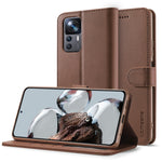 LC.IMEEKE Custodia per cellulare in pelle di vitello, For Samsung Galaxy A23e, For Xiaomi 12T / 12T Pro, For Xiaomi Redmi 9C