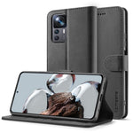 LC.IMEEKE Custodia per cellulare in pelle di vitello, For Samsung Galaxy A23e, For Xiaomi 12T / 12T Pro, For Xiaomi Redmi 9C