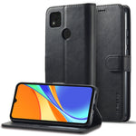 LC.IMEEKE Custodia per cellulare in pelle di vitello, For Samsung Galaxy A23e, For Xiaomi 12T / 12T Pro, For Xiaomi Redmi 9C