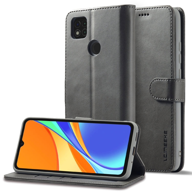 LC.IMEEKE Custodia per cellulare in pelle di vitello, For Samsung Galaxy A23e, For Xiaomi 12T / 12T Pro, For Xiaomi Redmi 9C