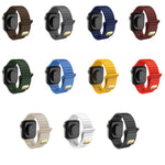 Silicone traspirante e delicato sulla pelle per Apple Watch, Ultra 49mm / Series 8&7 45mm / SE   2&6&SE&5&4 44mm / 3&2&1 42mm, Series 8&7 41mm / SE 2&6&SE&5&4 40mm /   3&2&1 38mm