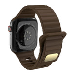 Silicone traspirante e delicato sulla pelle per Apple Watch, Ultra 49mm / Series 8&7 45mm / SE   2&6&SE&5&4 44mm / 3&2&1 42mm, Series 8&7 41mm / SE 2&6&SE&5&4 40mm /   3&2&1 38mm